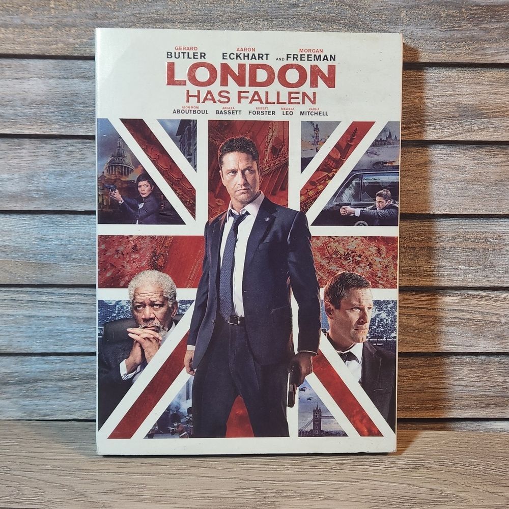 🖤 London Has Fallen dvd Morgan Freeman Movie